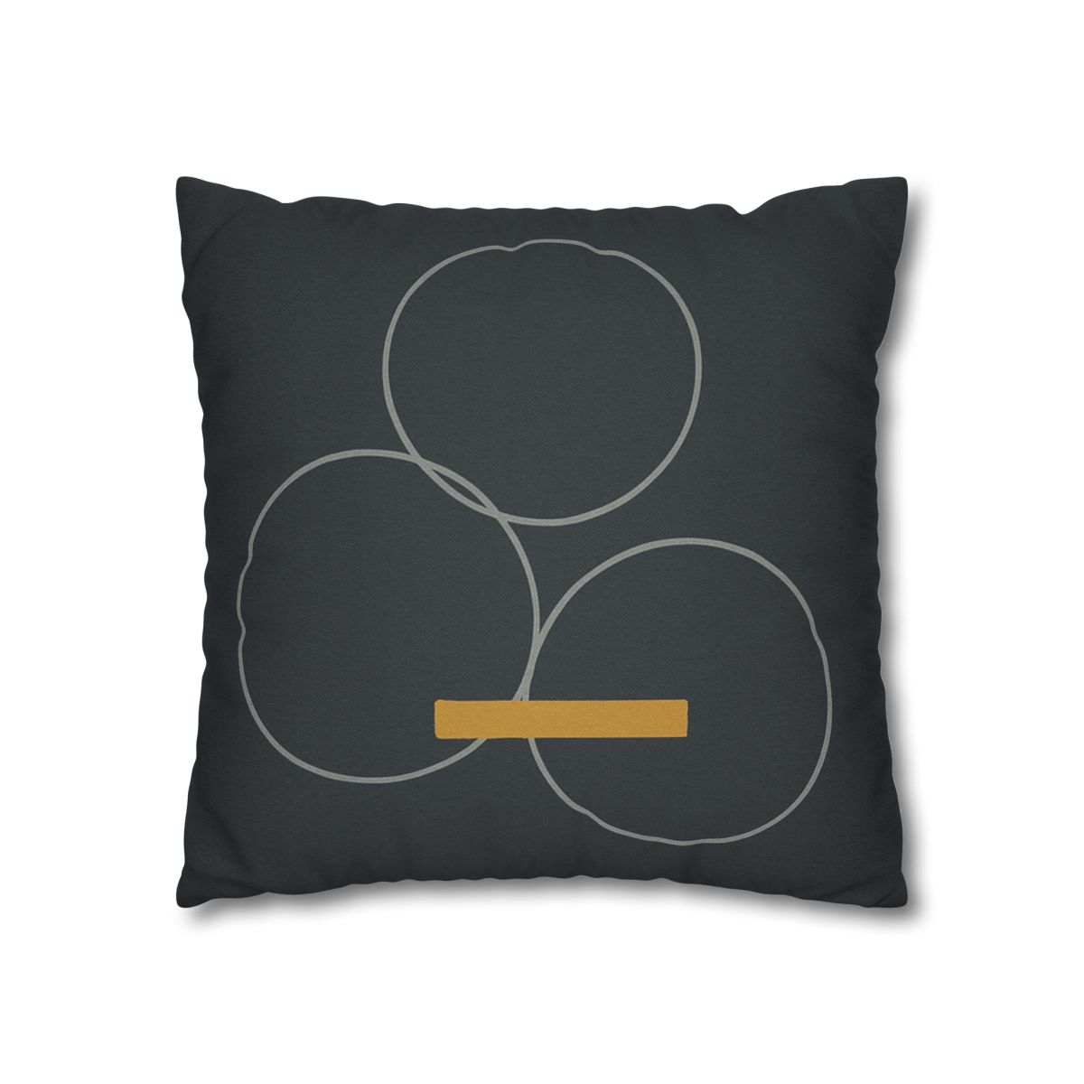 Three Rings With Shared Tangent Bar custom pillow cases