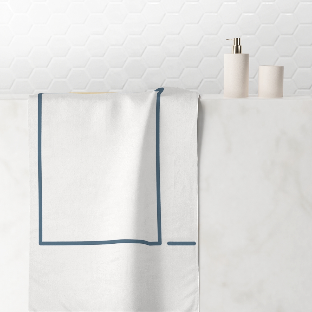 Window Frame And Rising Circle unique gift towels