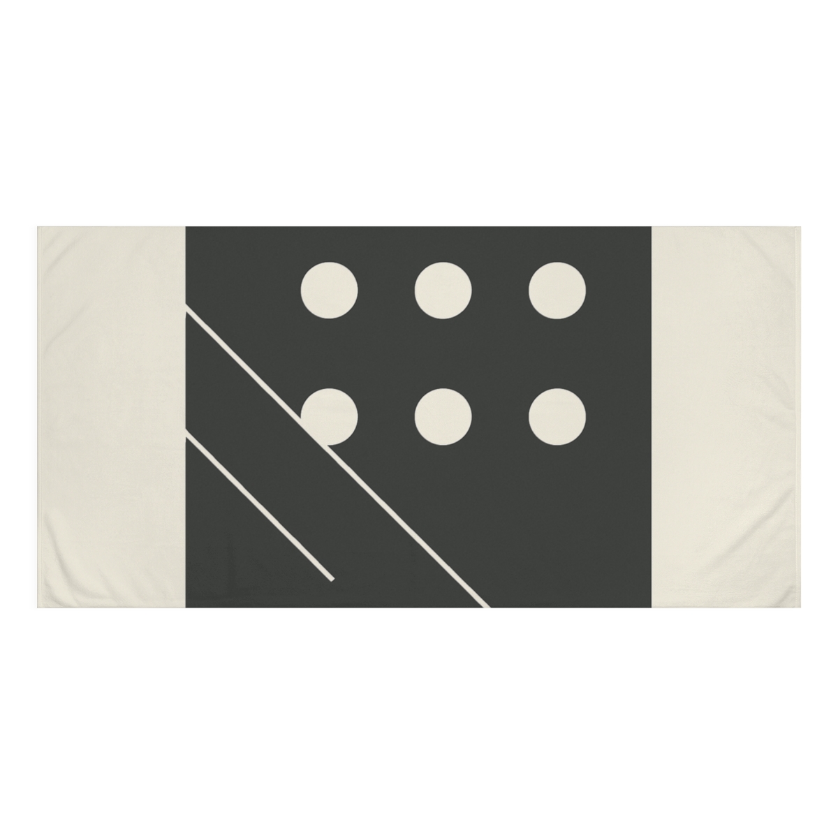 Staggered Dot Grid Slice soft cotton towels