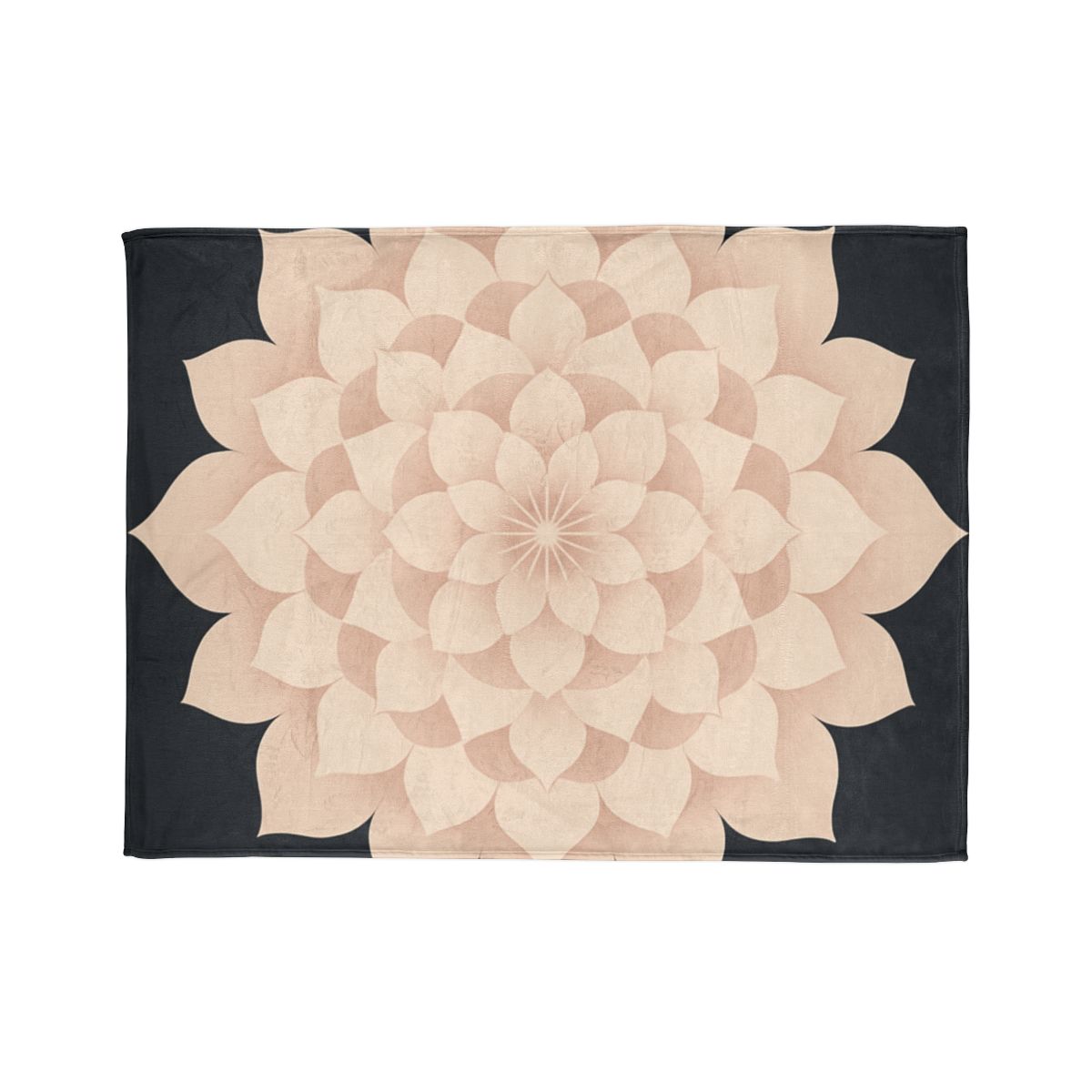 Petal Orbit Mandala warm winter blankets
