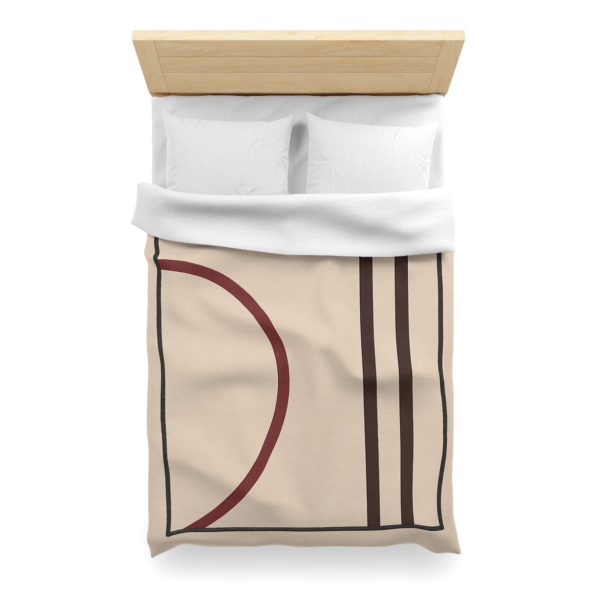 Framed Arc And Twin Columns soft comforter duvets