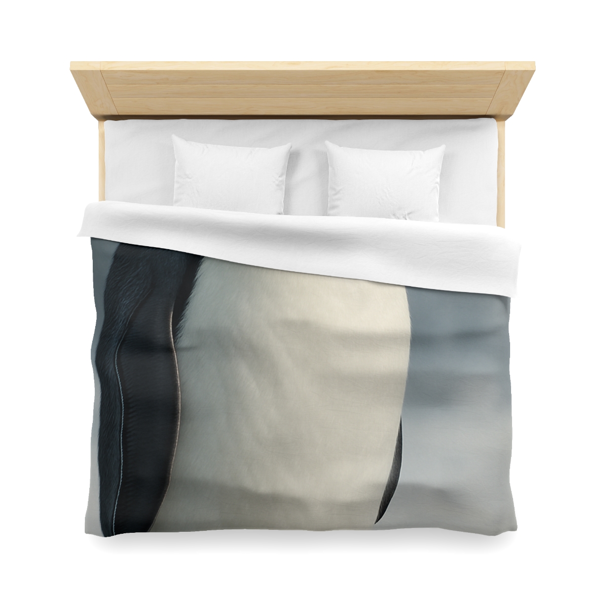 Moonlit Vigil Emperor Penguin custom duvets