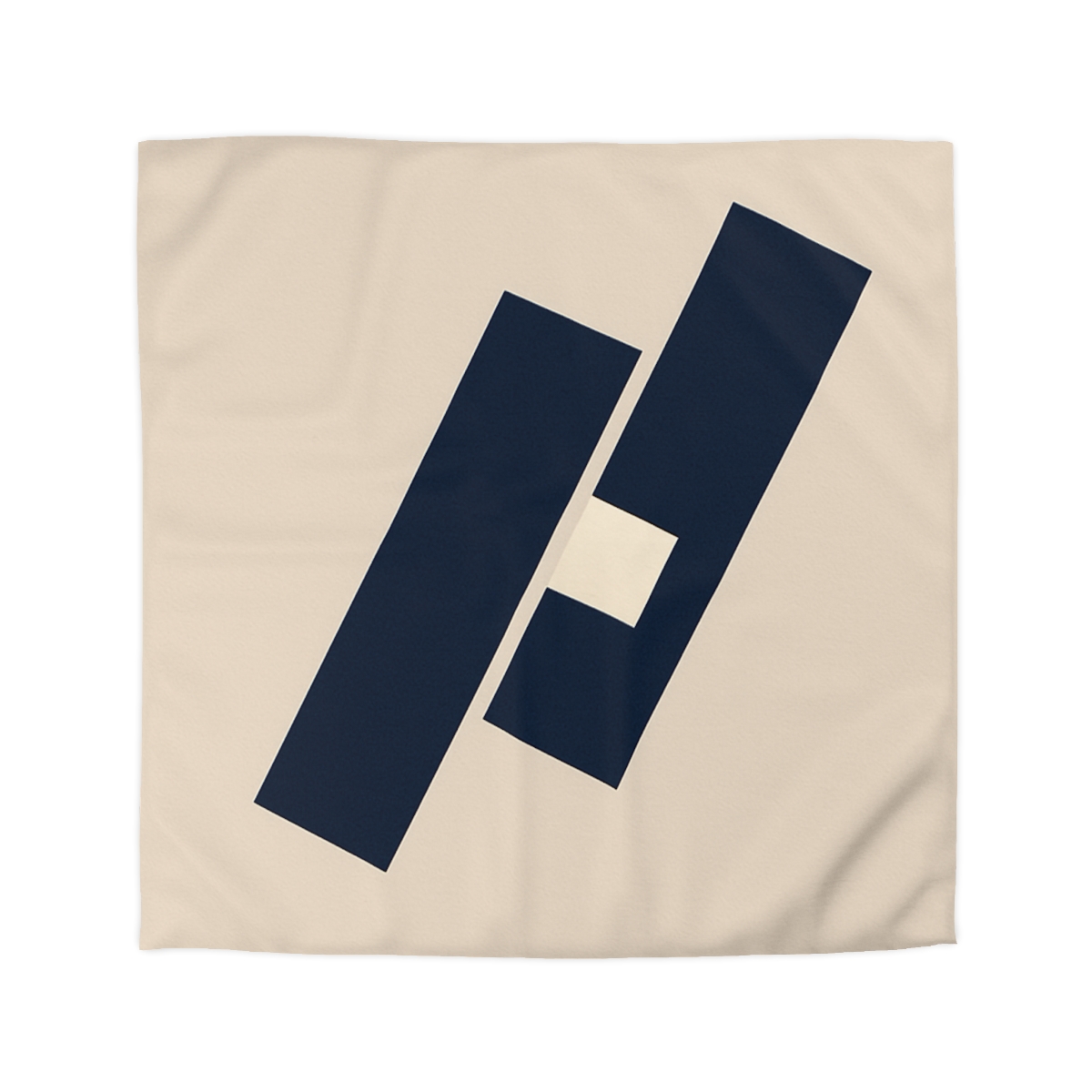 Quiet Diagonal Stack custom duvets