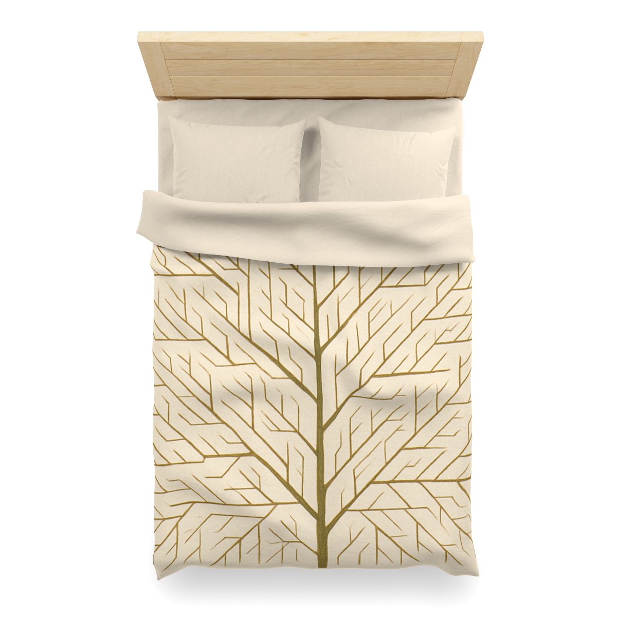 Branch Fractal Network personalized bedding duvets