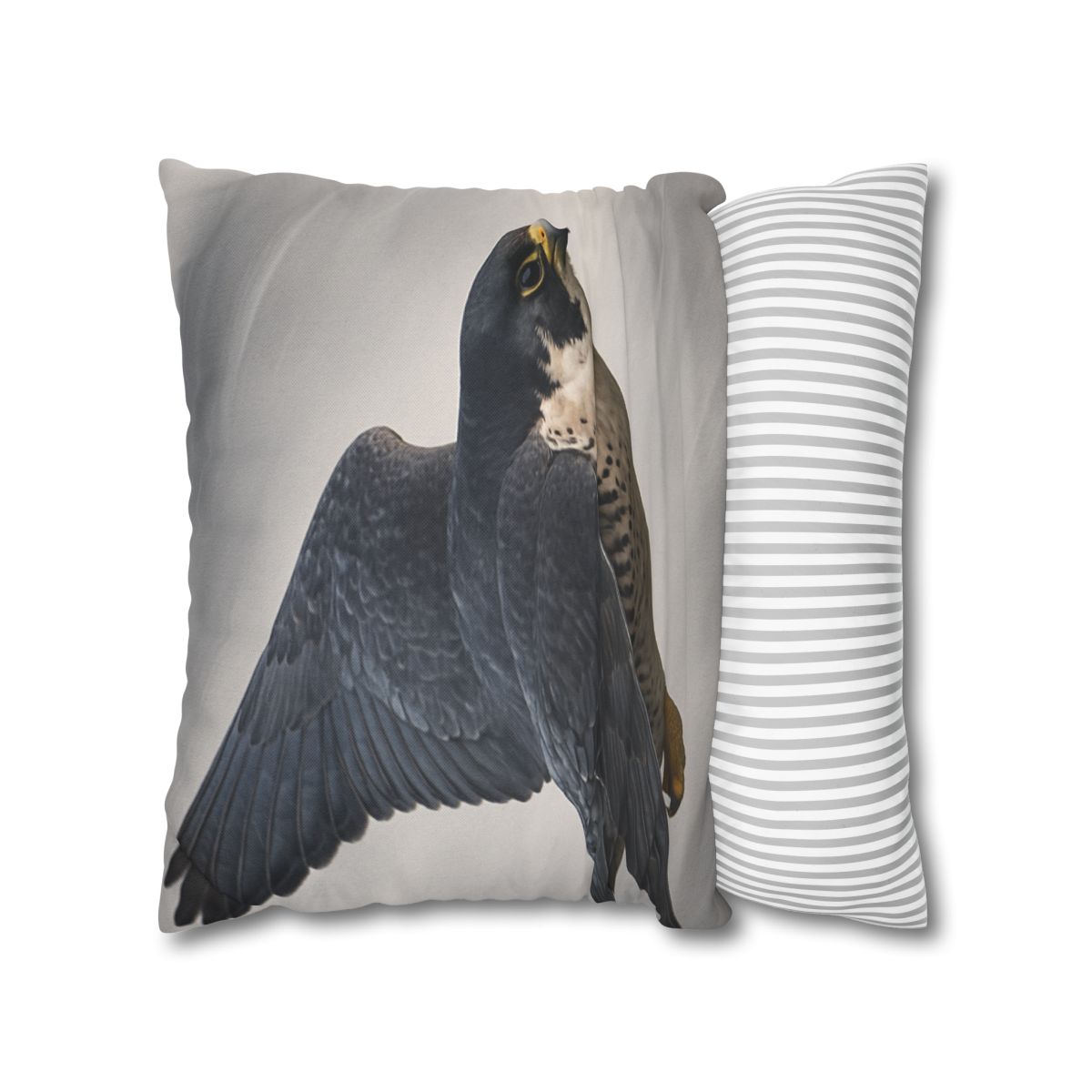 Stormglide Peregrine Falcon personalized pillow covers