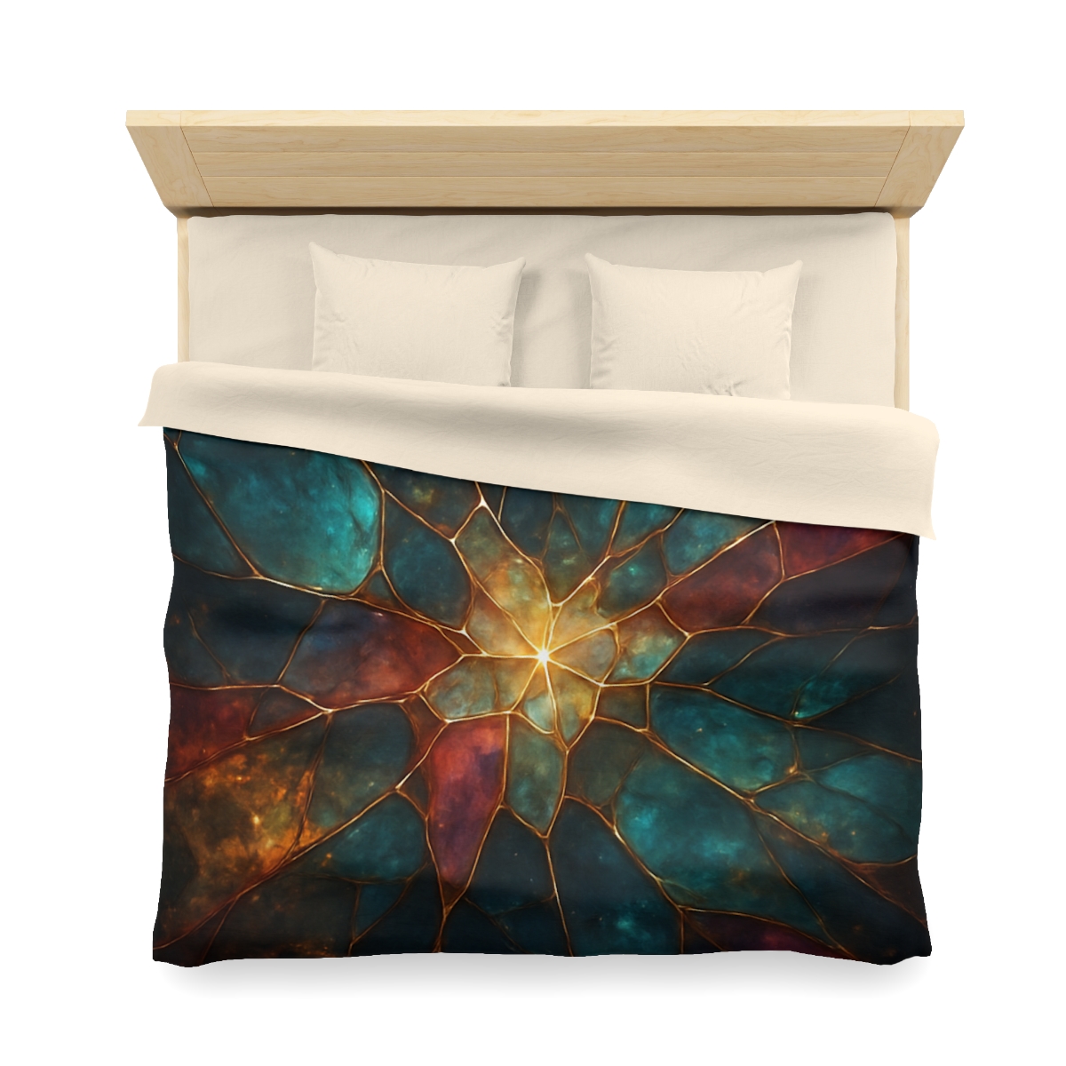 Prismatic Nebula Glasswork soft comforter duvets