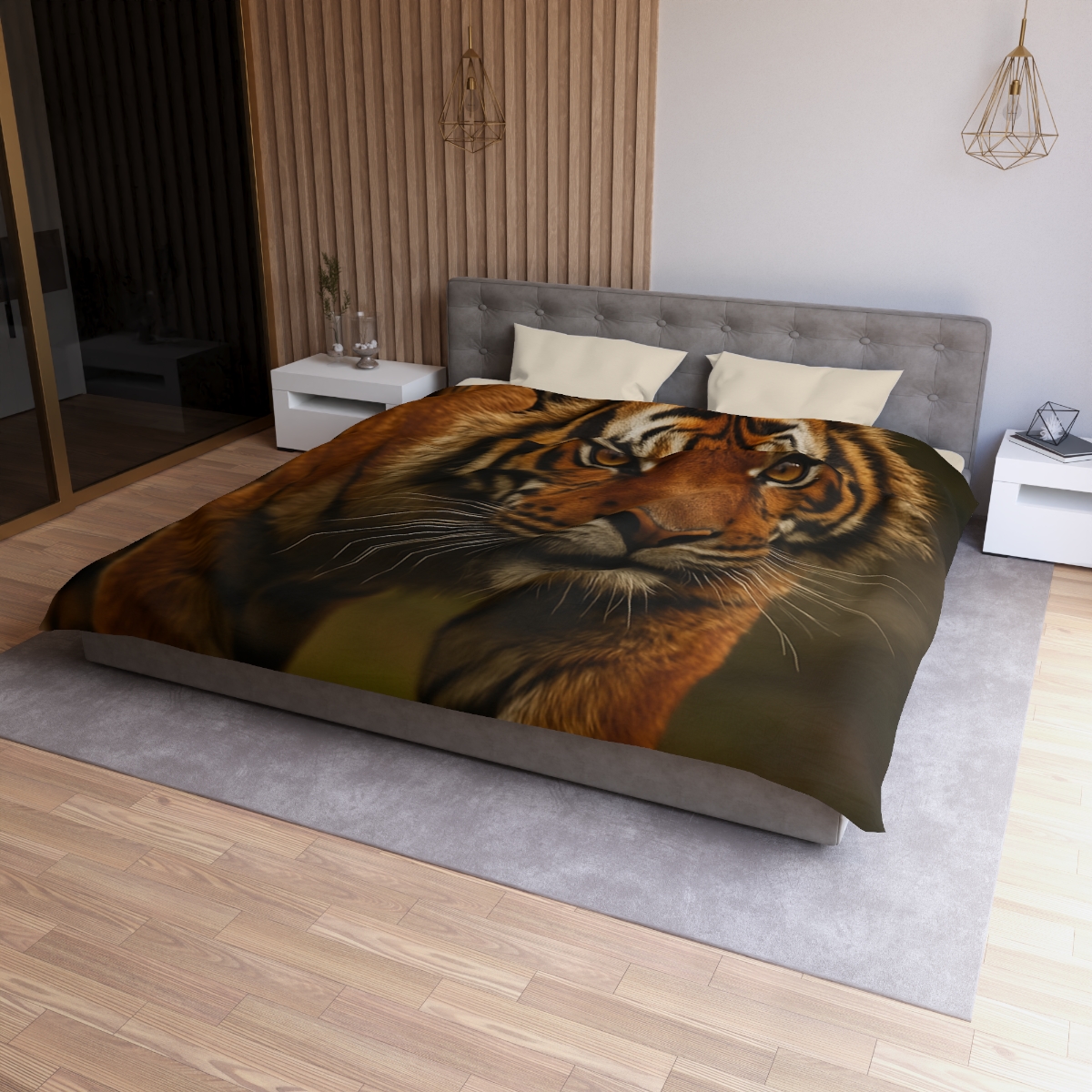 Forest Stalker Bengal Tiger duvets for gifts
