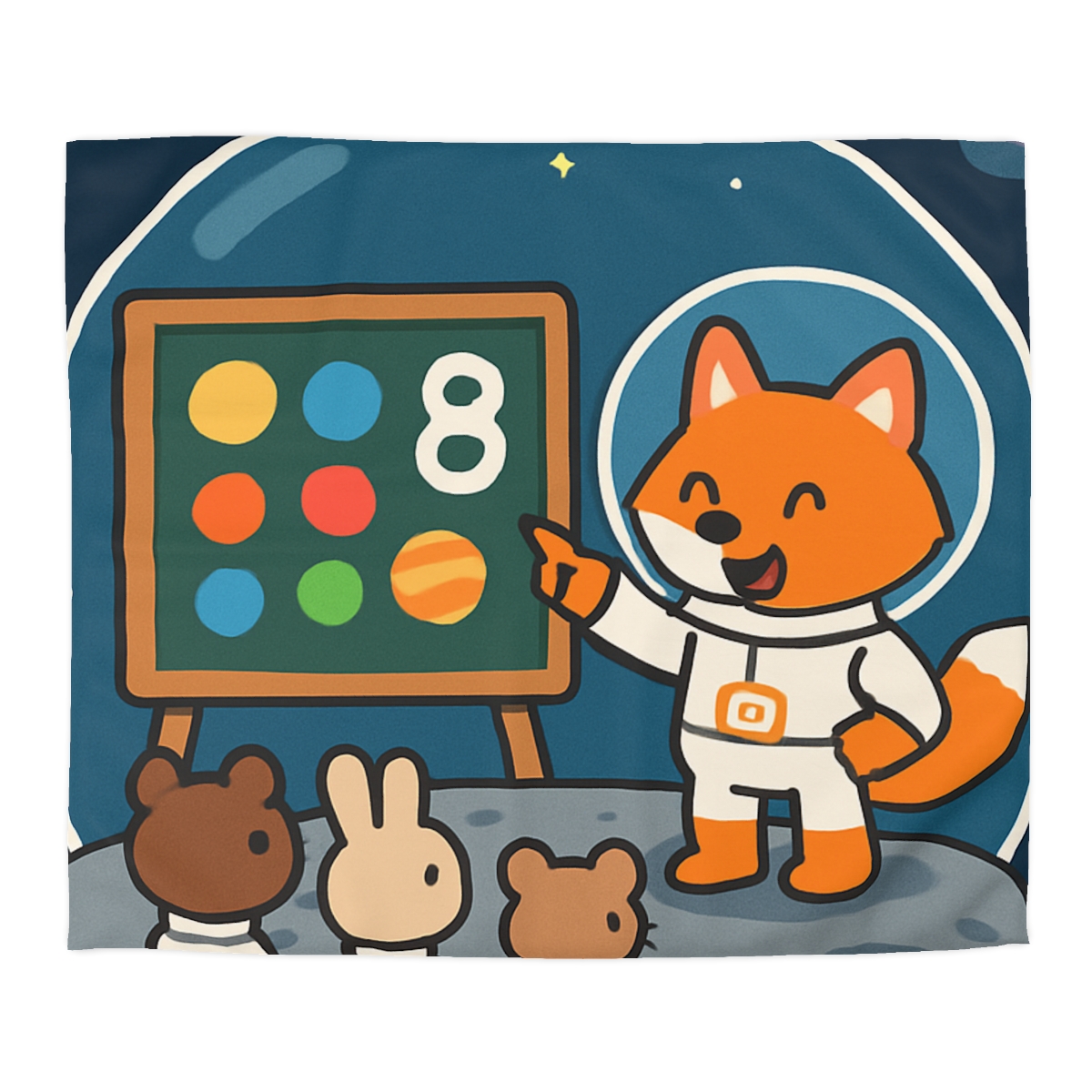 Comet Classroom With Astro Fox trendy bedroom duvets