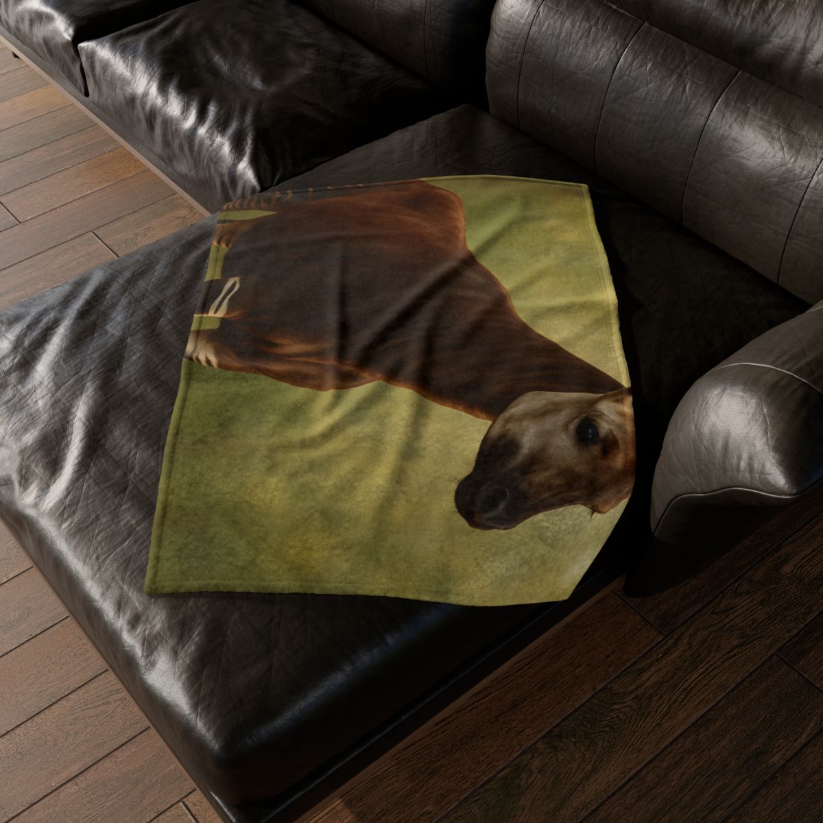 Velvet Stride Okapi stylish throw blankets