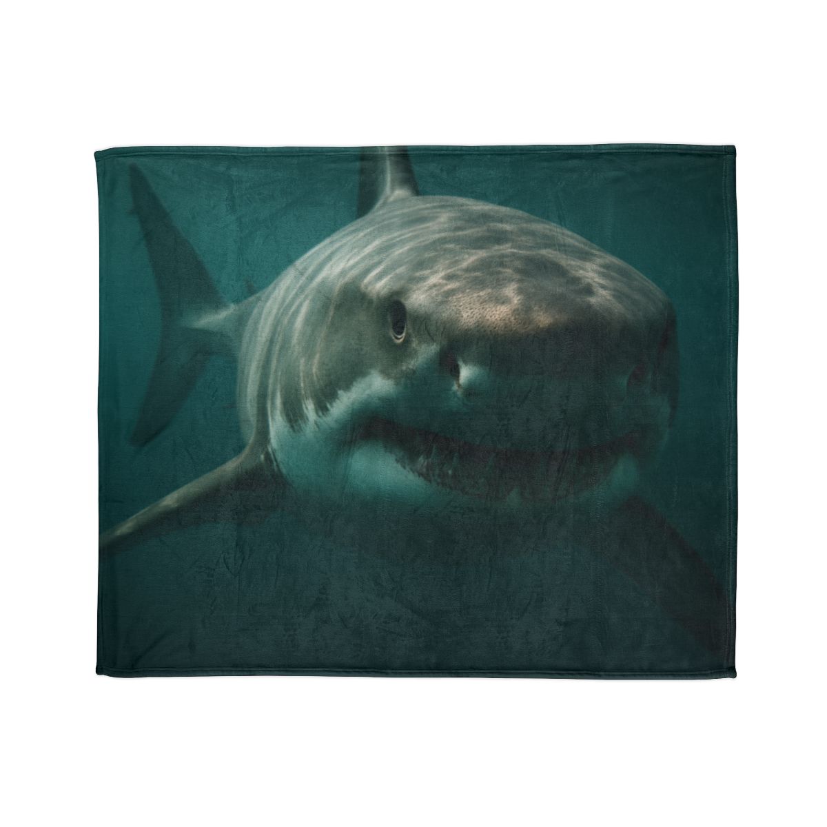 Silent Hunter Great White Shark unique gift blankets