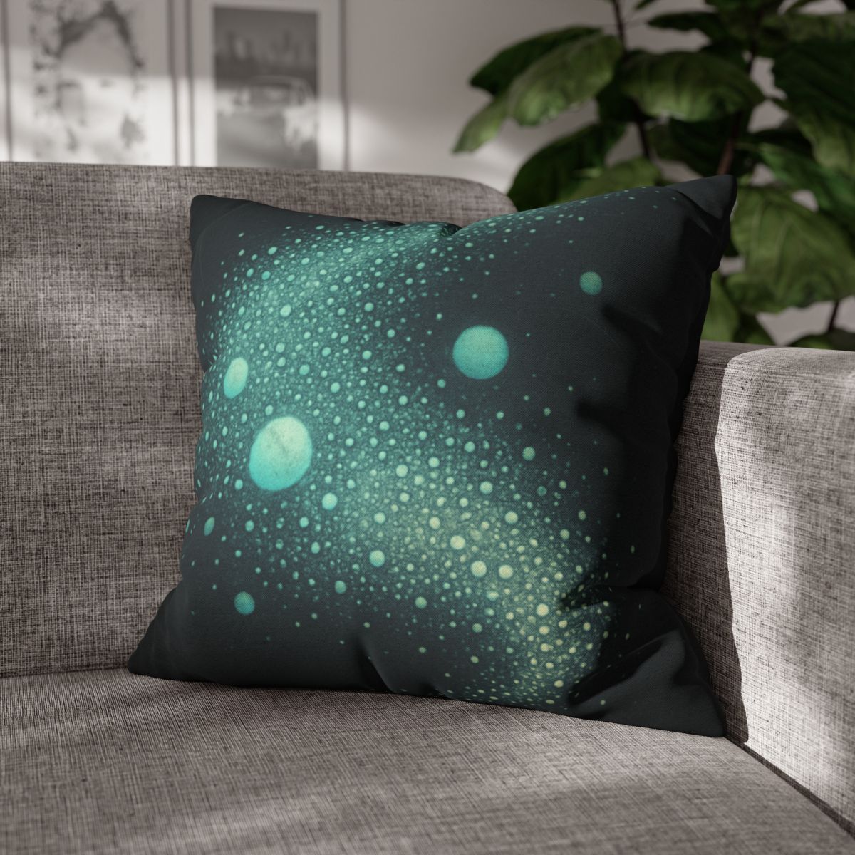 Seed Cluster Nebula Bloom comfortable bedding pillow covers