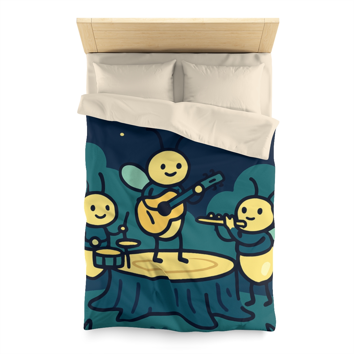 Moonlight Music Of The Firefly Band stylish duvet covers