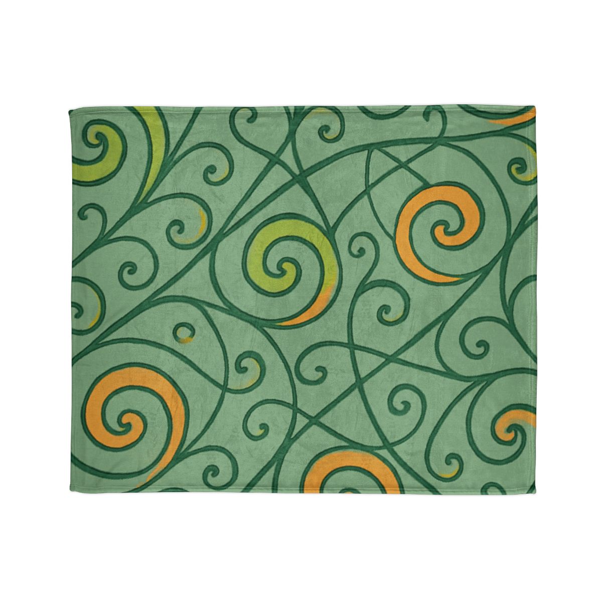 Tendril Spiral Lattice unique gift blankets