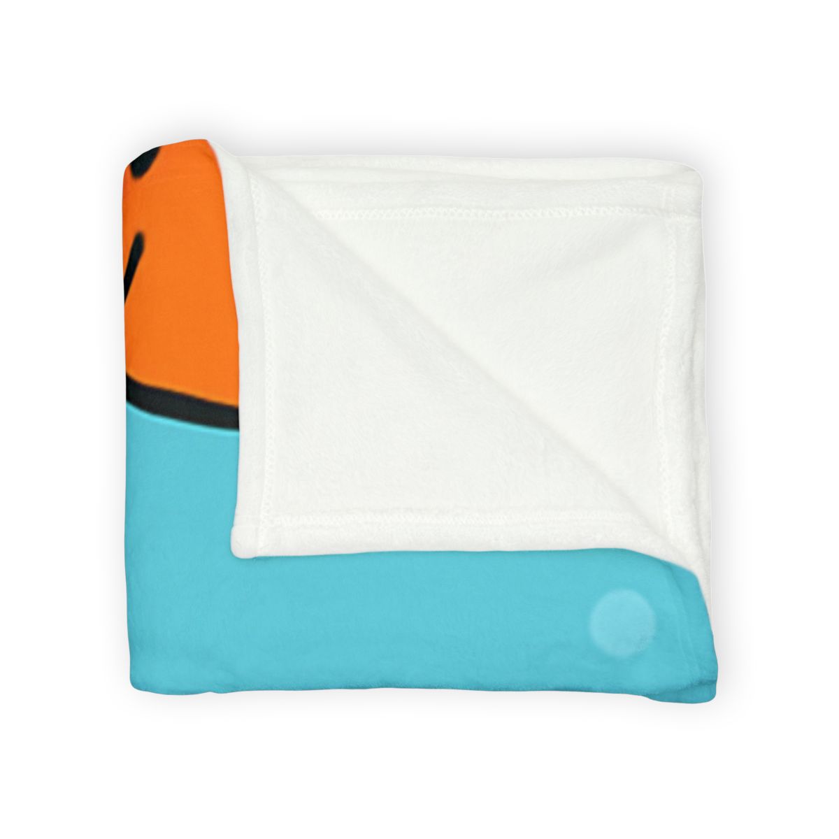 Coral Reef Number Parade personalized cozy blankets