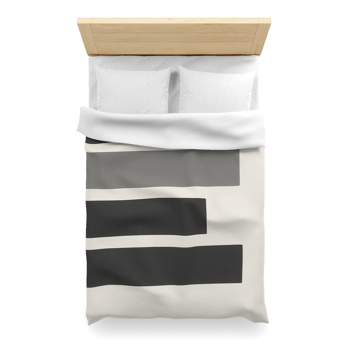 Stacked Bars With Open Gap unique patterned duvets