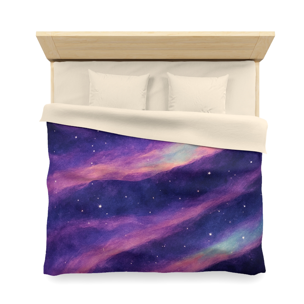 Spectral Nebula Loom Tapestry custom duvets