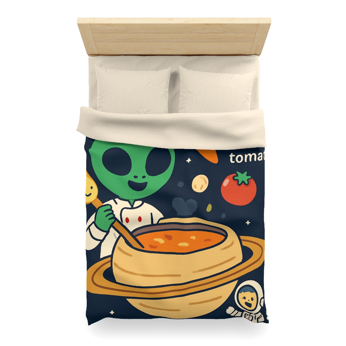 Solar System Soup Kitchen soft comforter duvets