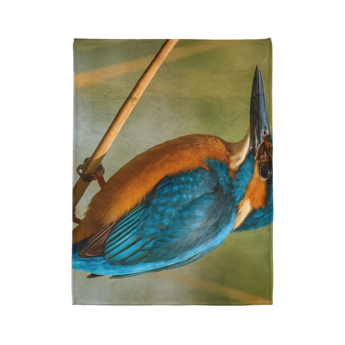 Prism Flash Common Kingfisher warm winter blankets