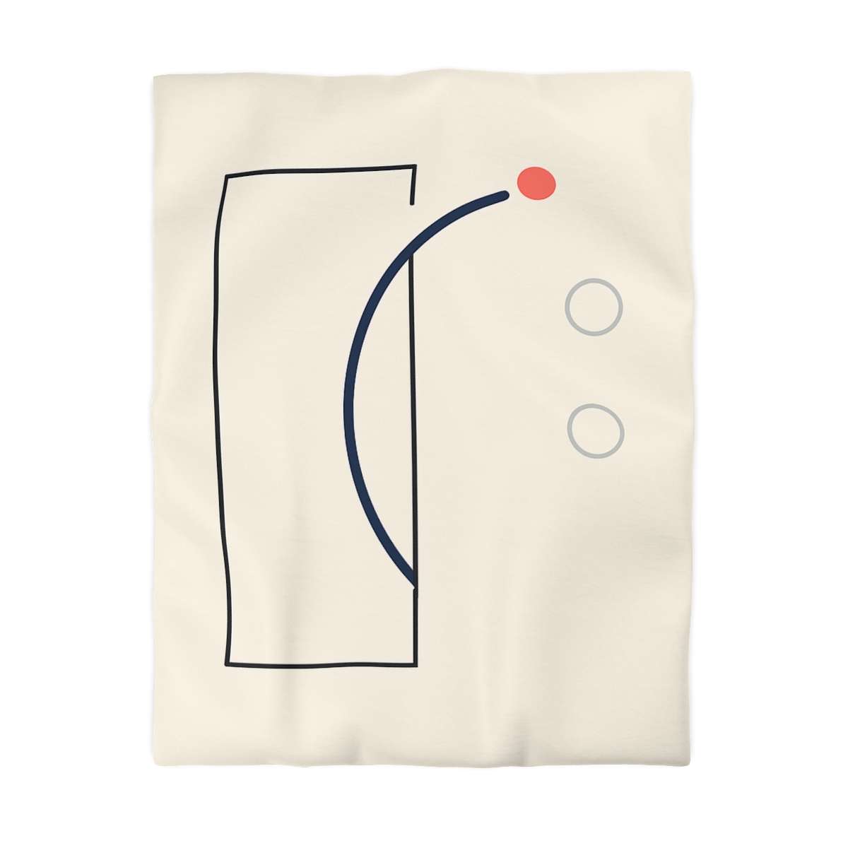 Offset Frame With Orbit Arc trendy bedroom duvets