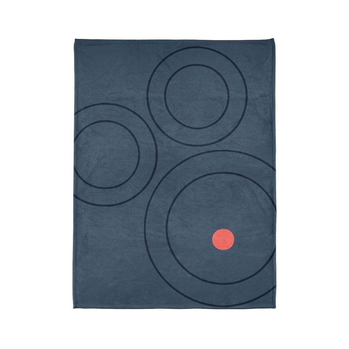 Three Balanced Rings stylish throw blankets