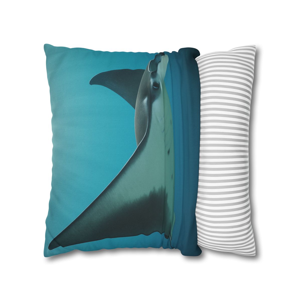 Tidal Wings Reef Manta Ray unique gift pillow cases