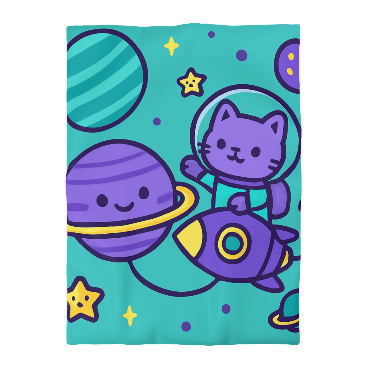 Star Sailor Kitten soft comforter duvets