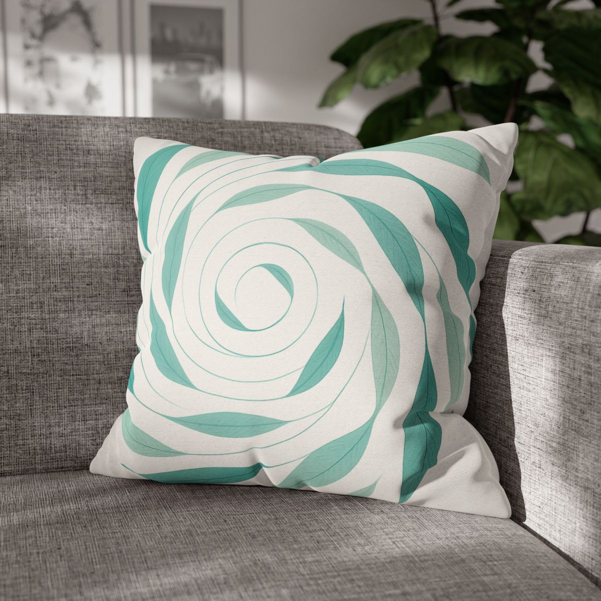 Orbiting Leaf Halo soft cotton pillow cases