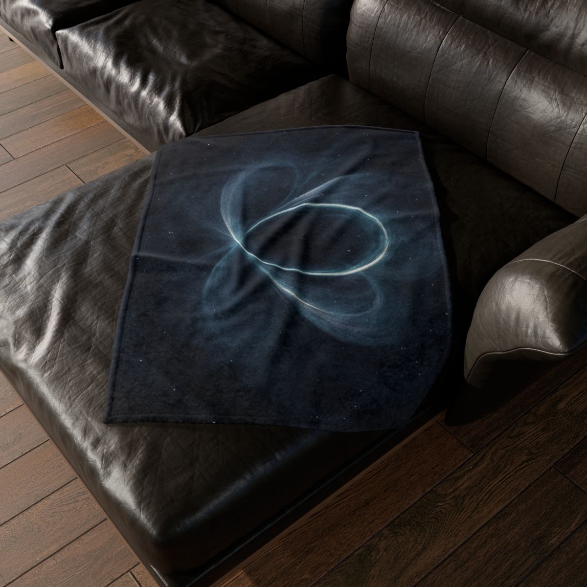 Gravitational Prism Bloom stylish throw blankets