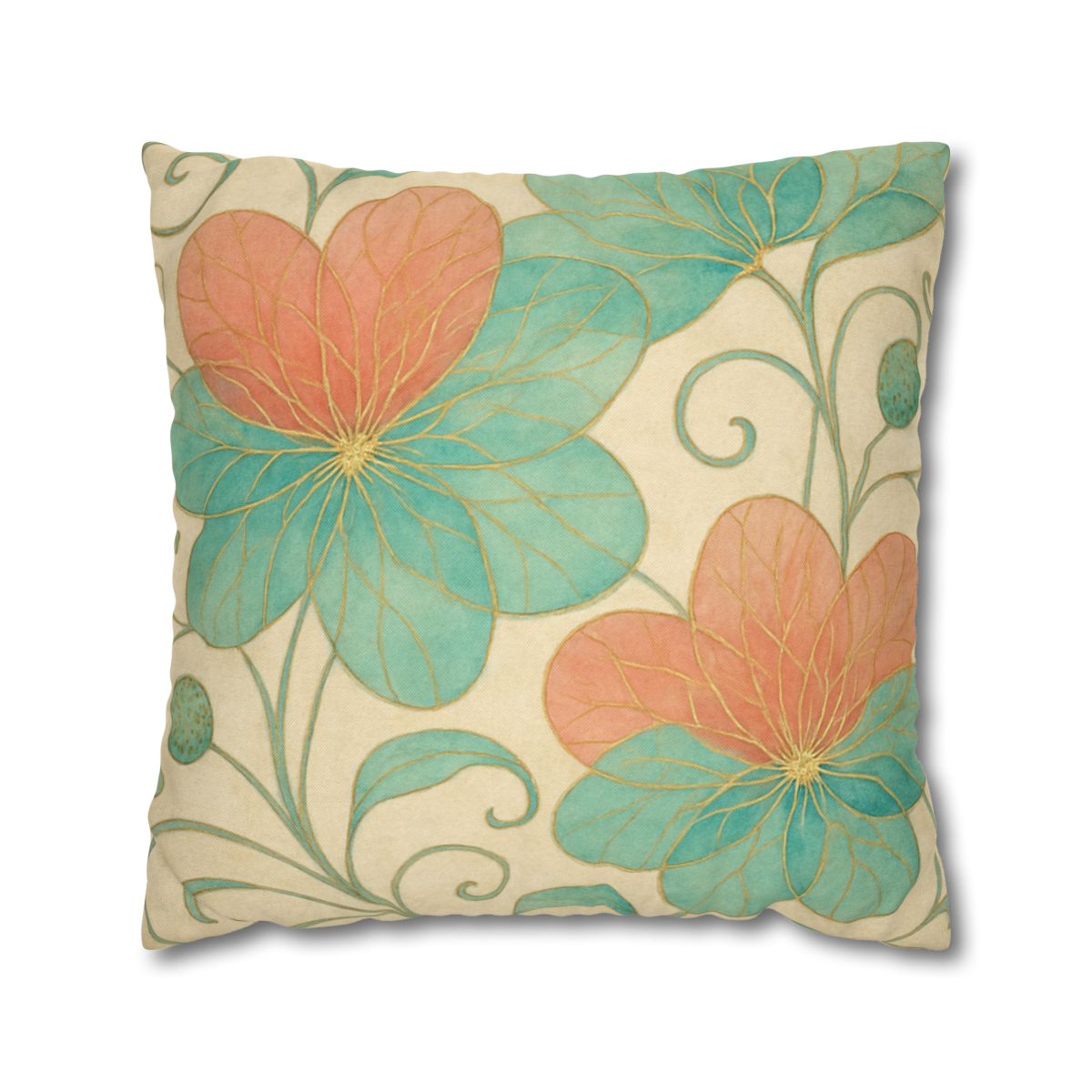 Petal Lattice Echo personalized pillow covers