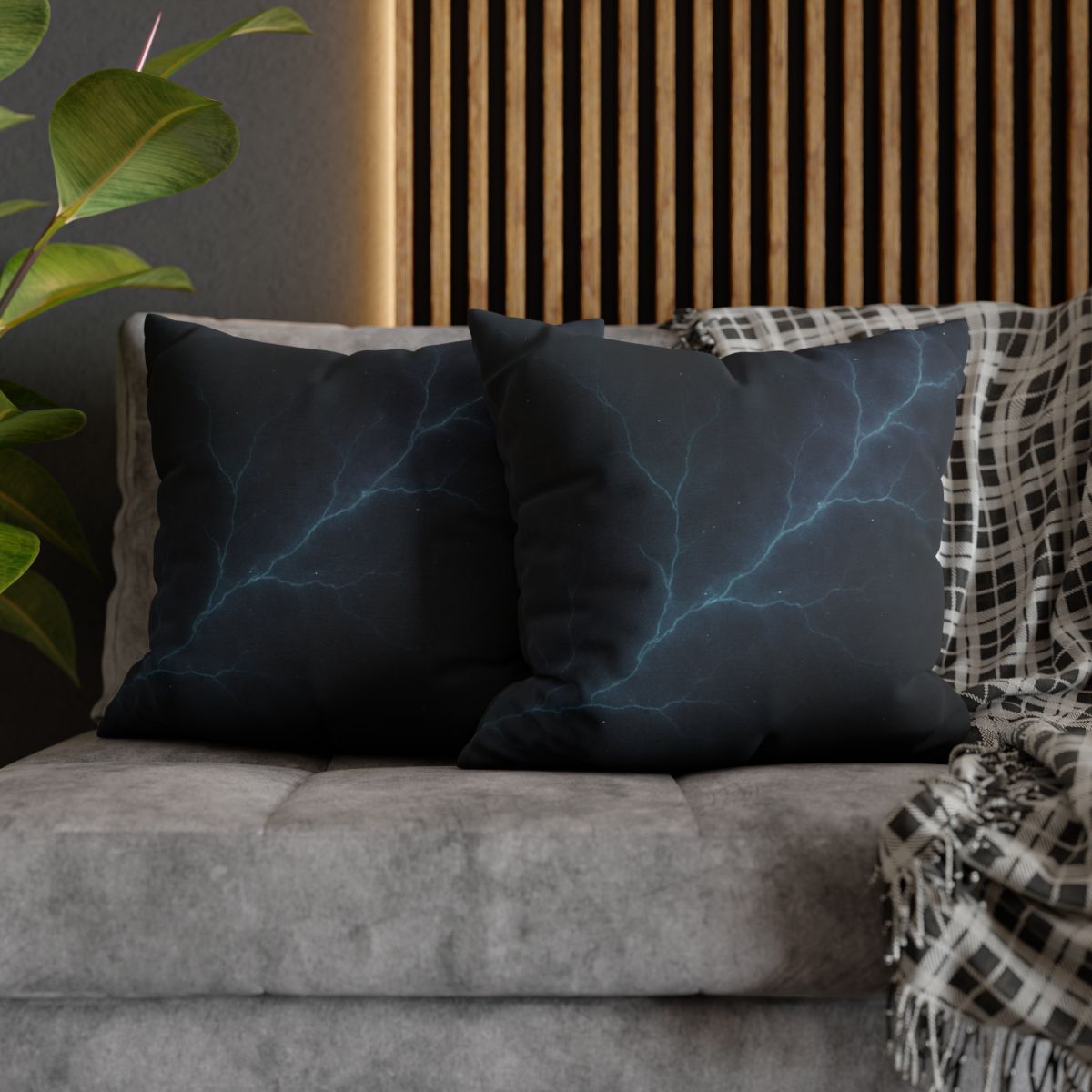 Dark Matter Vein Bloom stylish decorative pillowcases