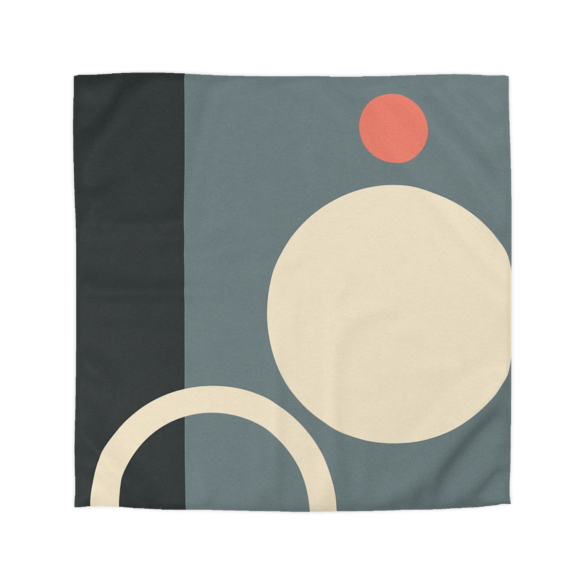 Quiet Triad With Offset Arc stylish duvet covers