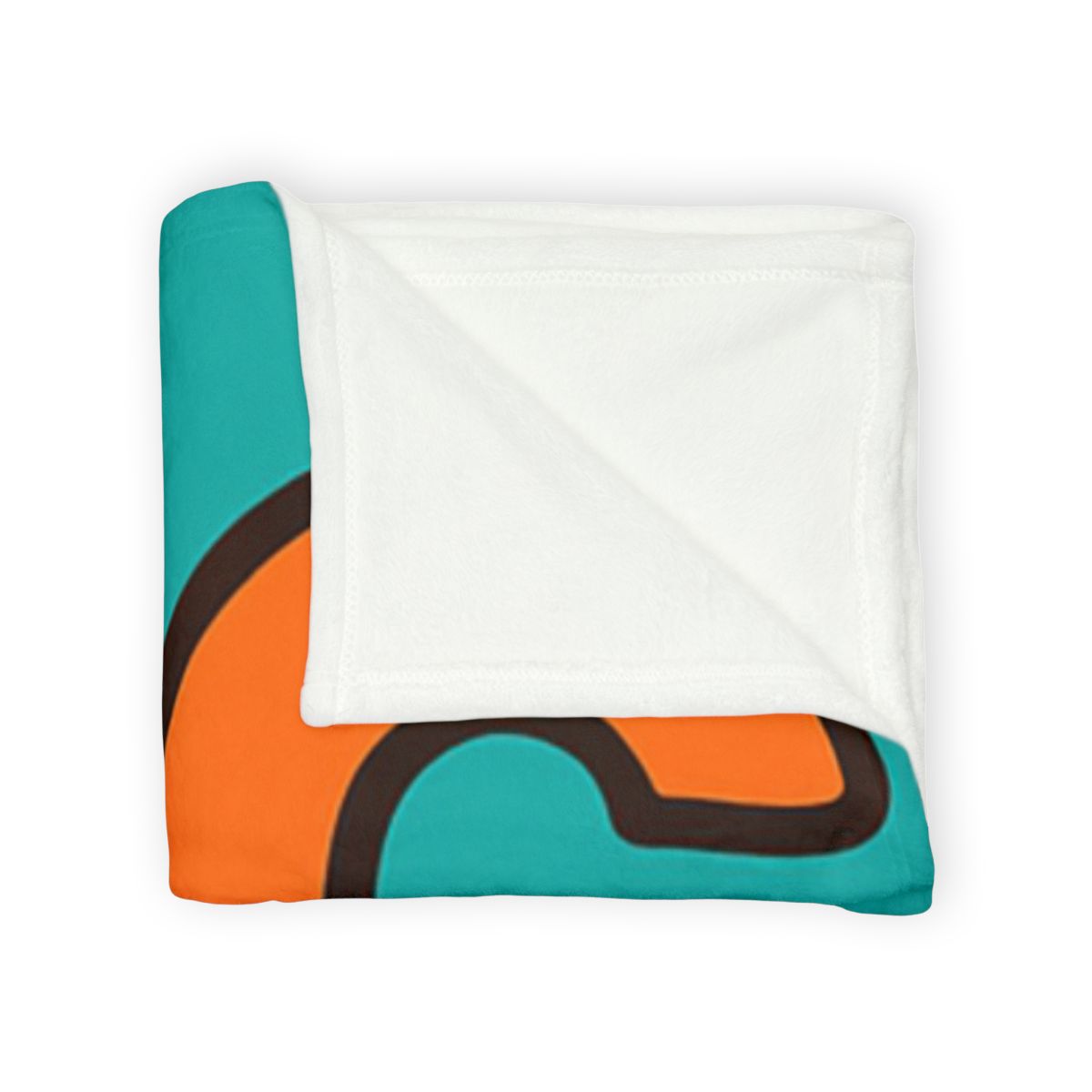 Coral Reef Alphabet Parade soft fleece blankets