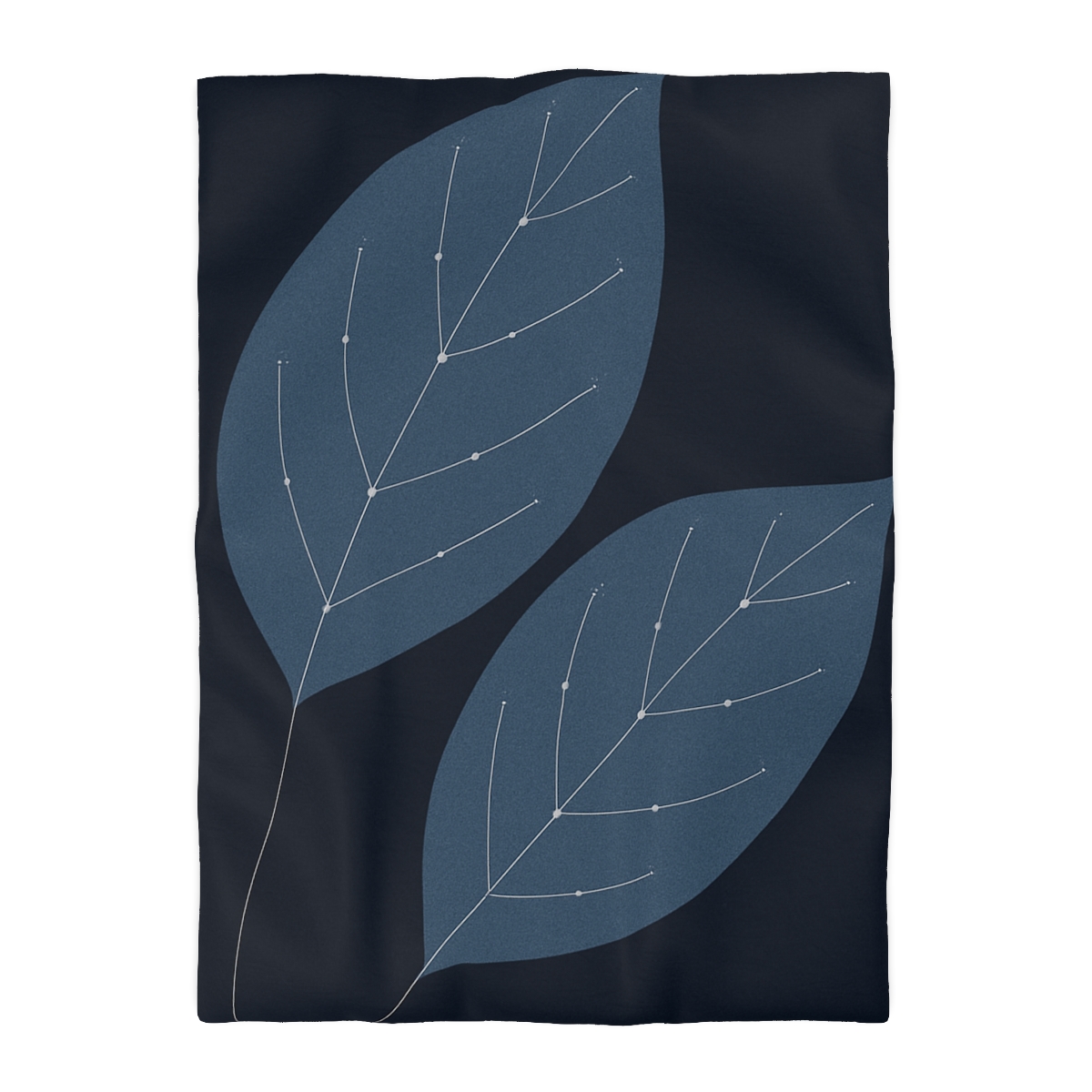 Leaf Vein Constellation Map warm winter duvets