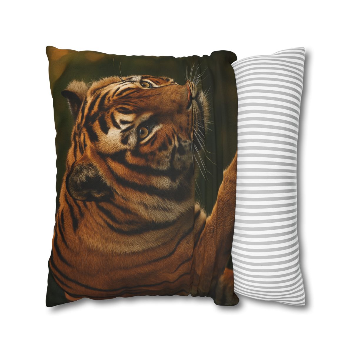 Forest Stalker Bengal Tiger custom pillow cases