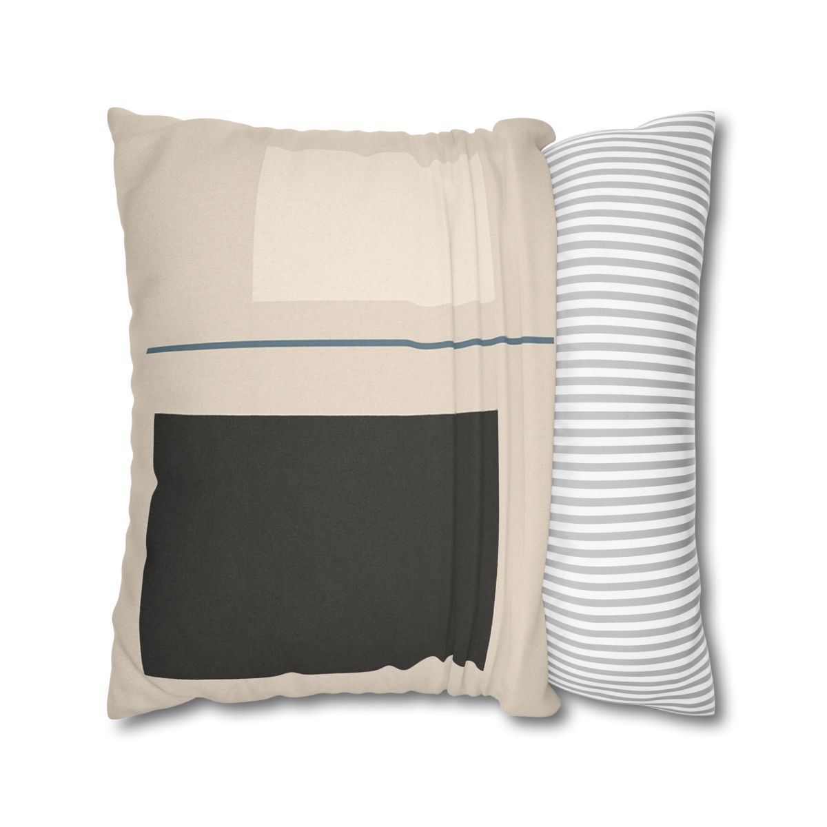 Offset Rectangle Balance soft cotton pillow cases