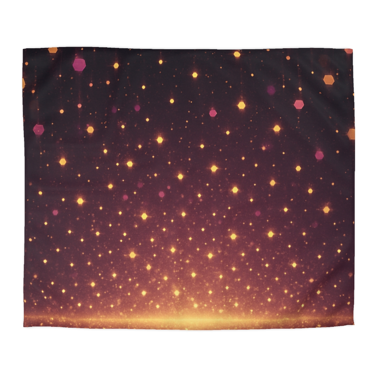 Photon Rain Mosaic designer printed duvets