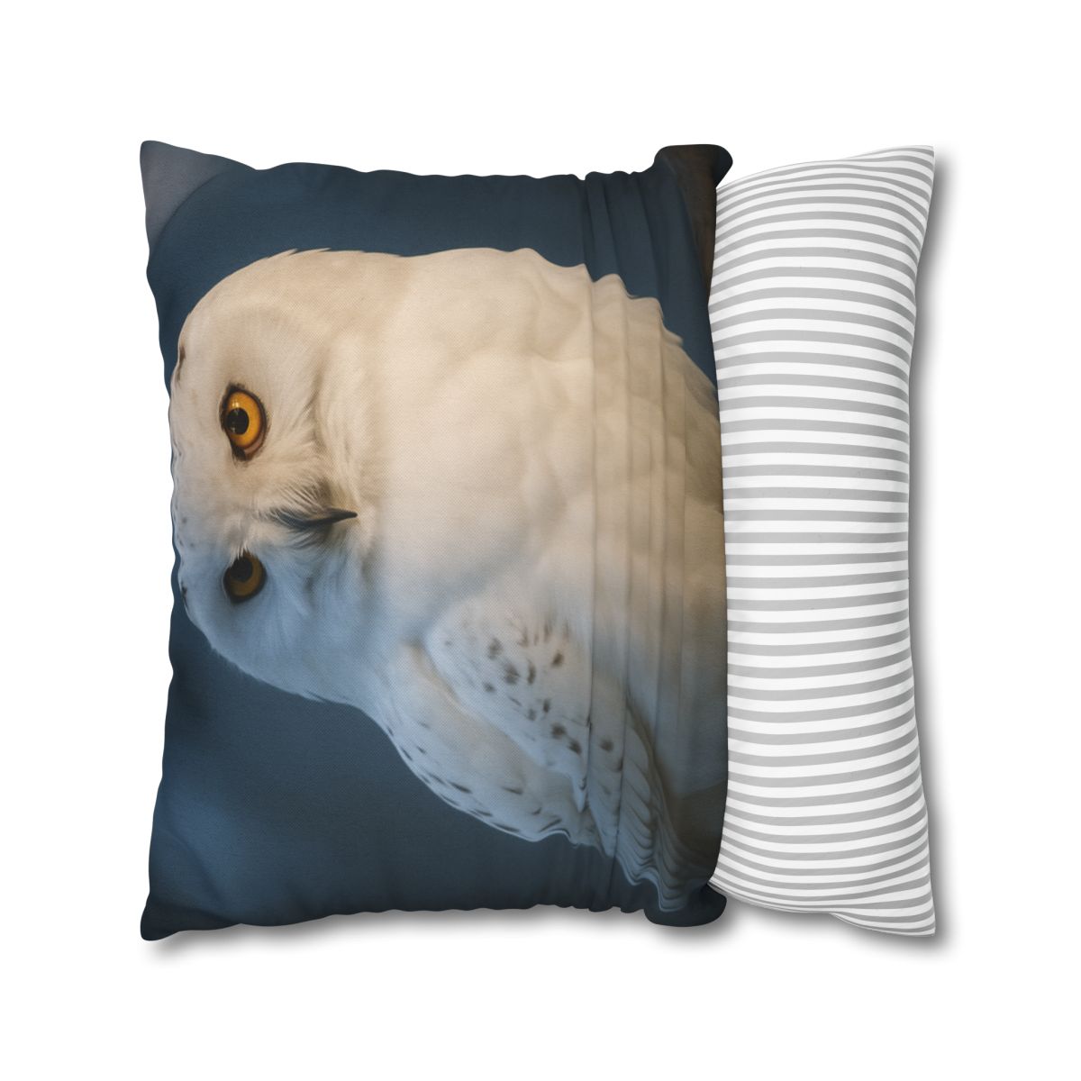Twilight Watcher Snowy Owl custom pillow cases
