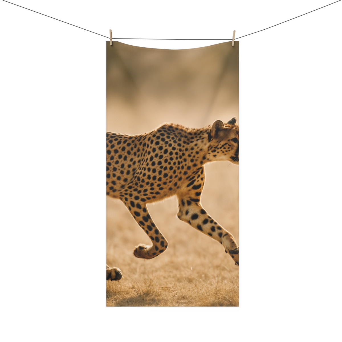 Wind Runner Cheetah trendy hand towels