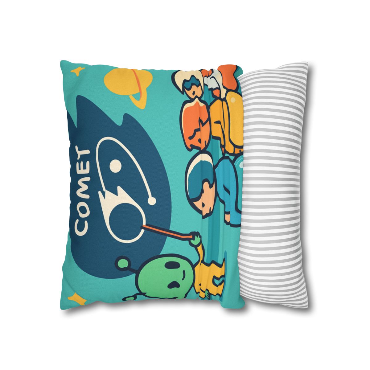 Comet Classroom On A Bubble Planet unique gift pillow cases