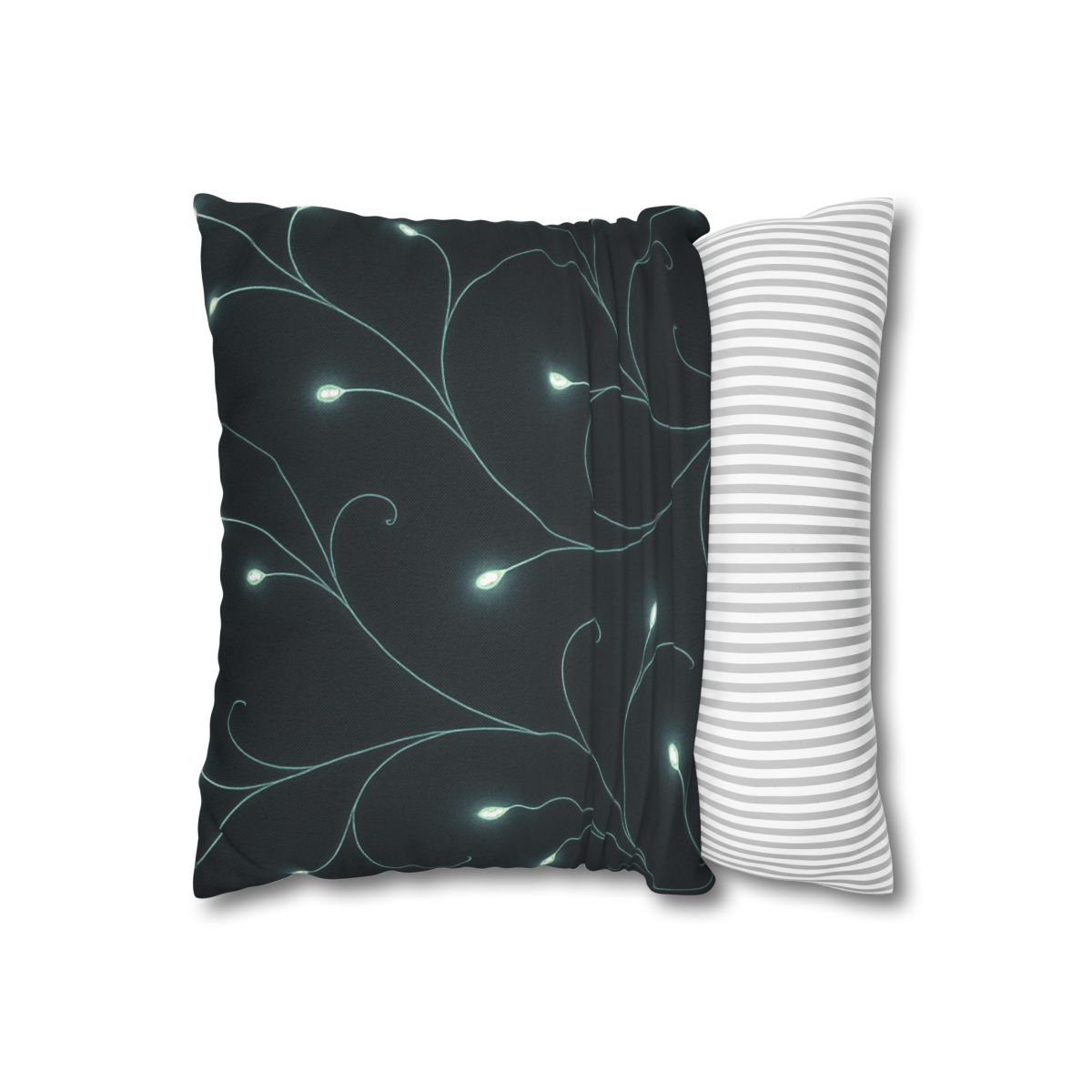 Starlit Vine Constellation designer print pillow cases