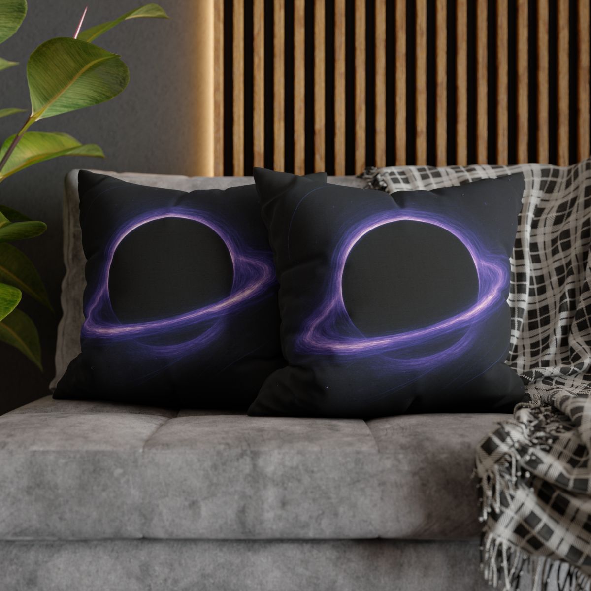 Event Horizon Silk Bloom stylish decorative pillowcases