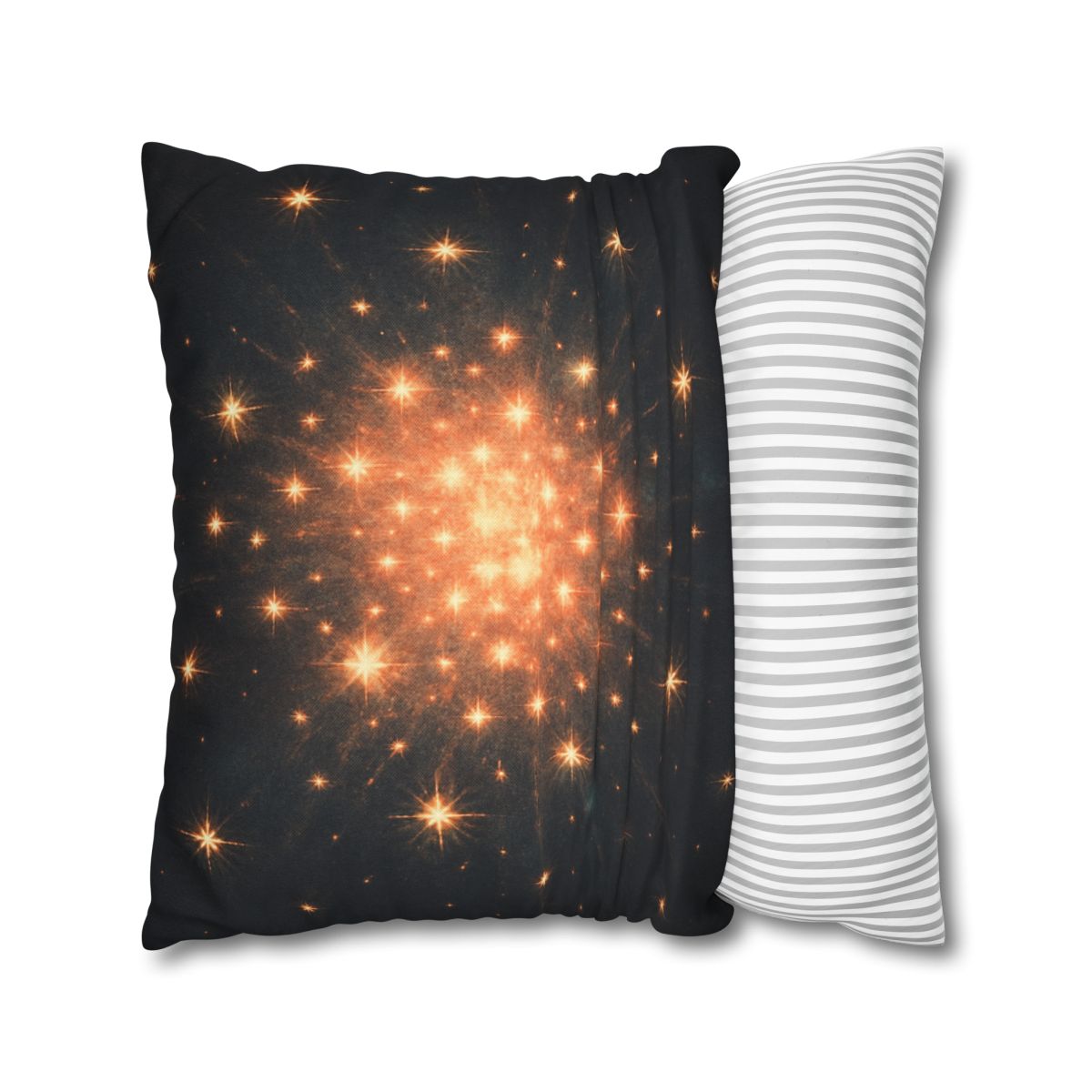 Starburst Mosaic Field personalized pillow covers