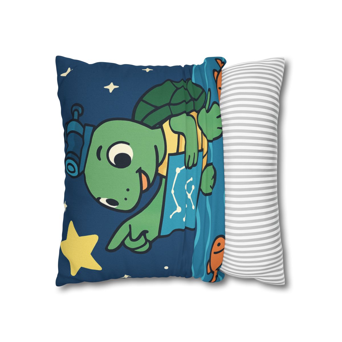 Stargazer Sea Turtle comfortable bedding pillow covers