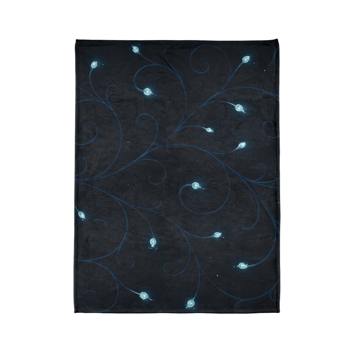 Starlit Vine Constellation designer printed blankets