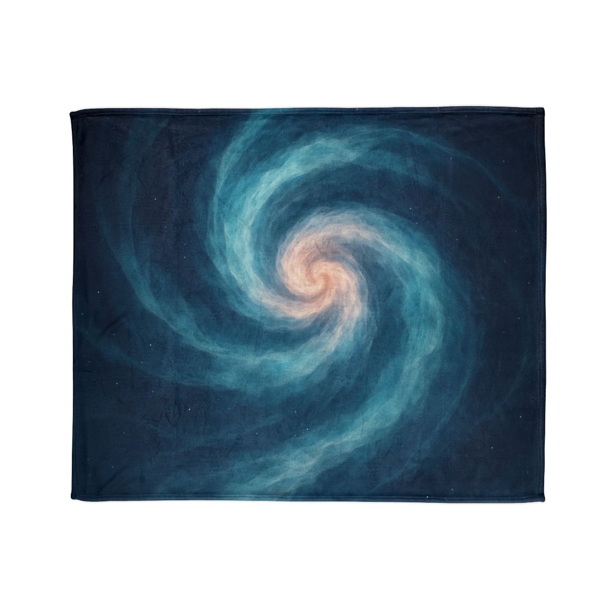 Nebula Silk Spiral soft fleece blankets