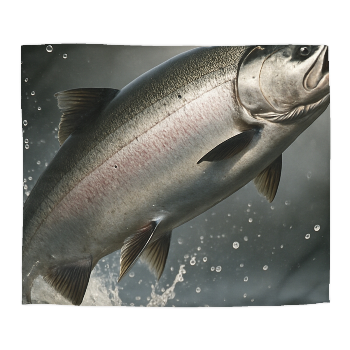 Silver Surge Chinook Salmon warm winter duvets