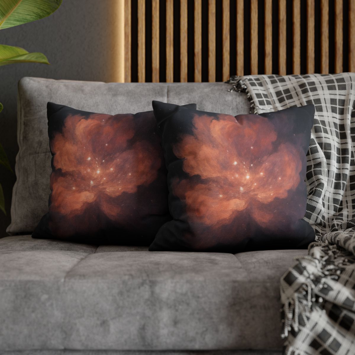 Celestial Dust Bloom soft cotton pillow cases