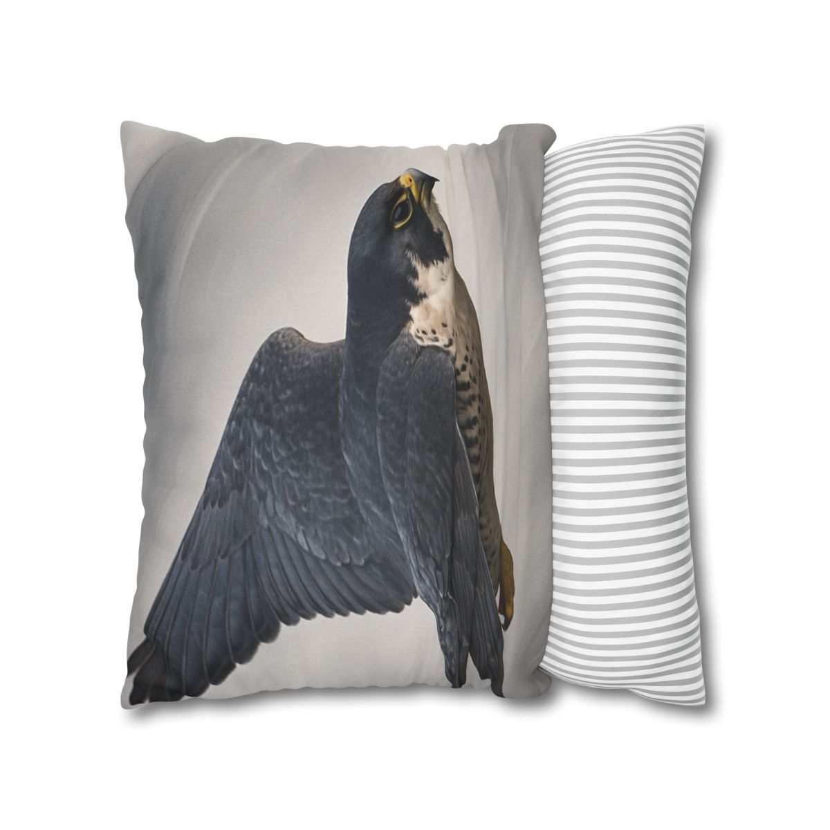Stormglide Peregrine Falcon personalized pillow covers