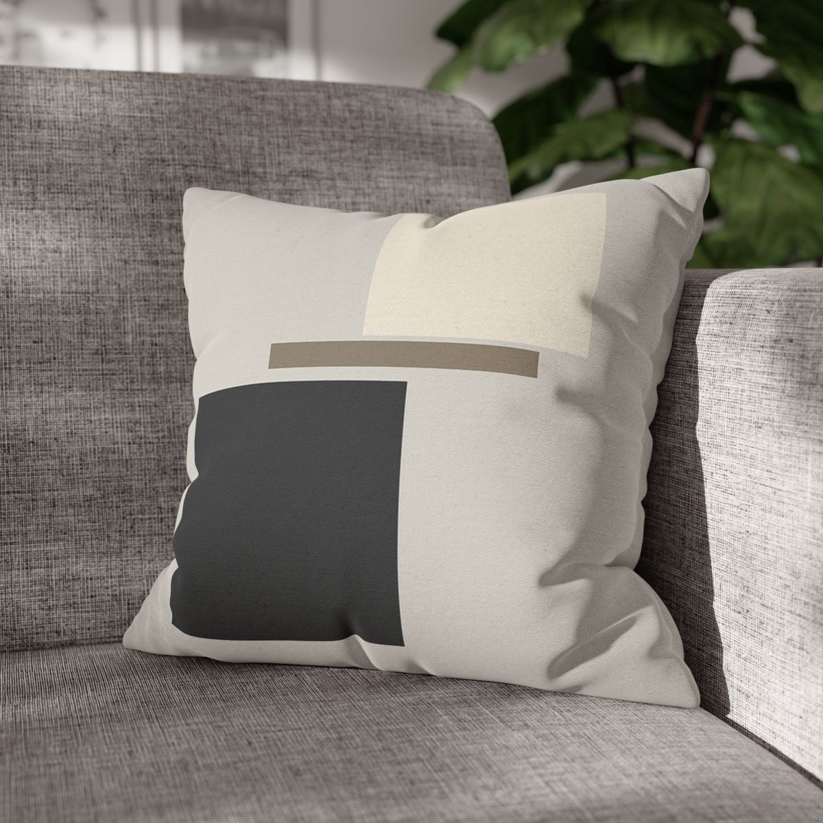 Offset Rectangle Pause custom pillow cases