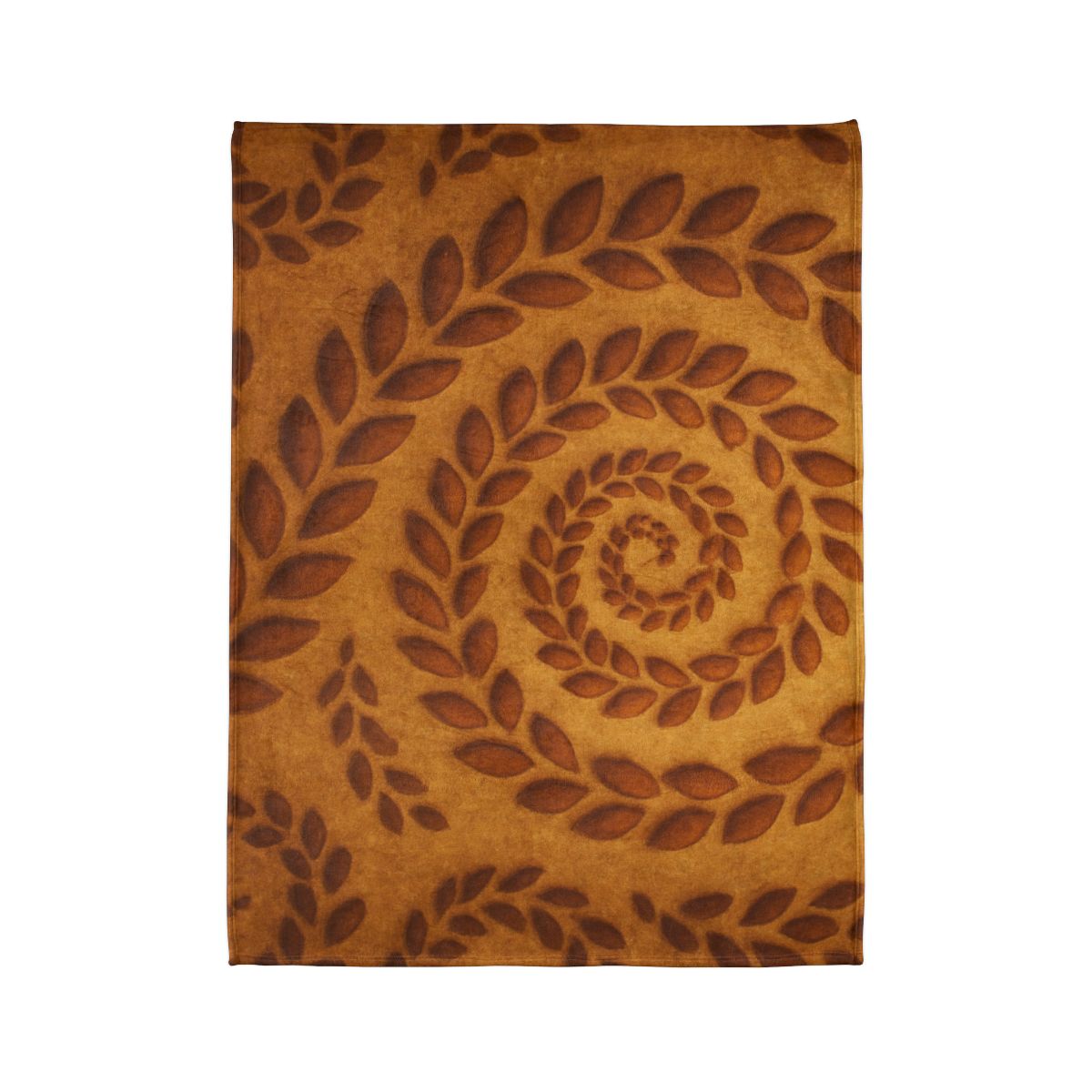 Spiral Seed Pod Chorus decorative home blankets